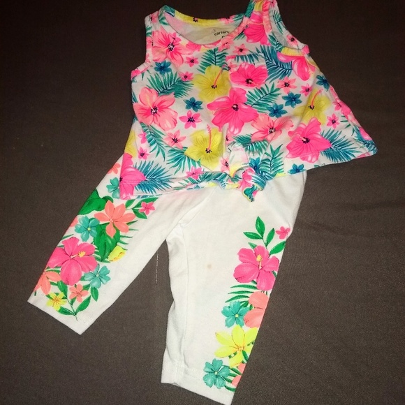 Carter's Other - 9M floral outfit
